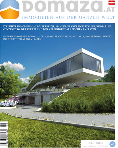 The first DomaZa real estate magazine started from Austria